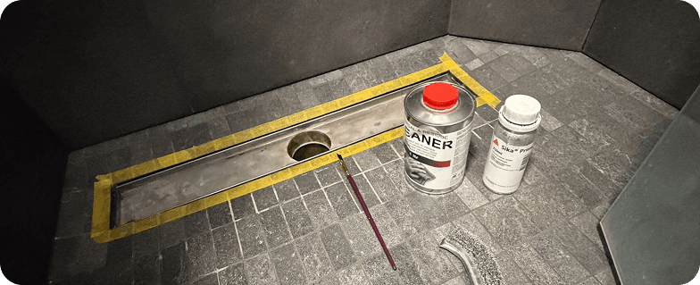 Professional sealing work